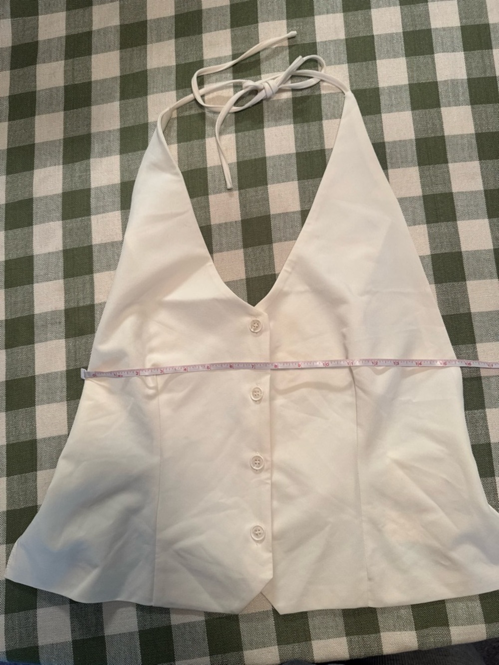 Peppermayo Sarah Halter Neck Button-Front Vest - Picture 14 of 16